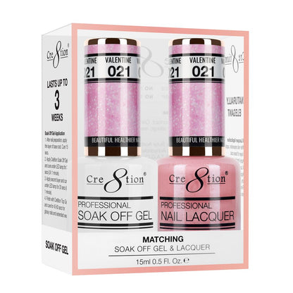 Cre8tion Matching Trio Colors - Gel / Lacquer / Dip  - colours 001-250