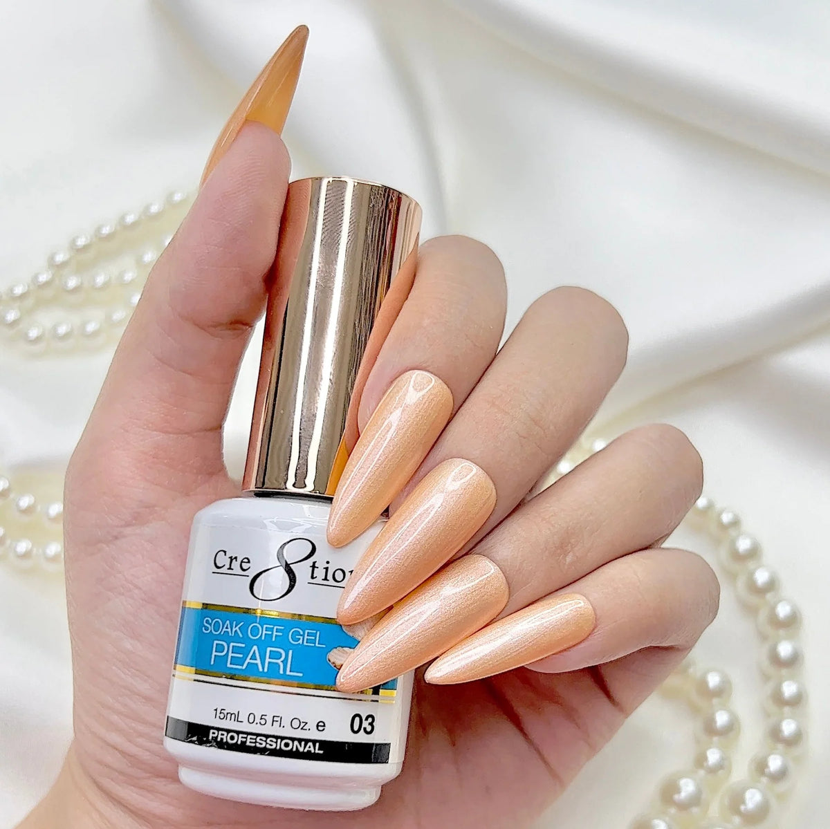Cre8tion Pearl Collection Gel Colour