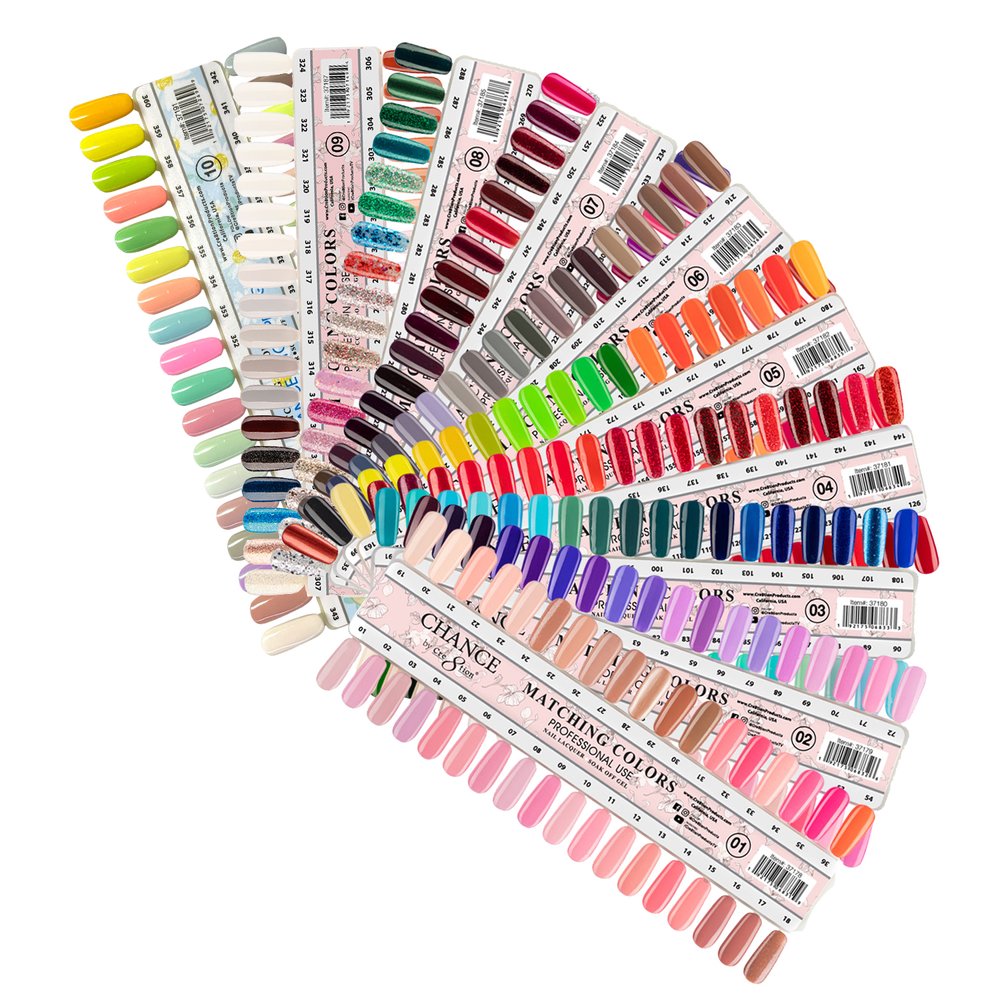 Cre8tion - Chance Gel/ Lacquer Duo - 001- 250 - large quantities