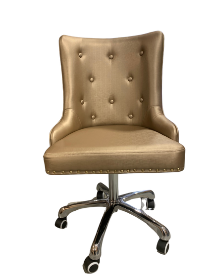Staff Pedicure Chairs Gold & Silver