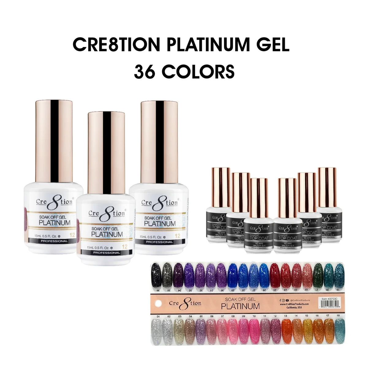 Cre8tion Platinum Gel Collection