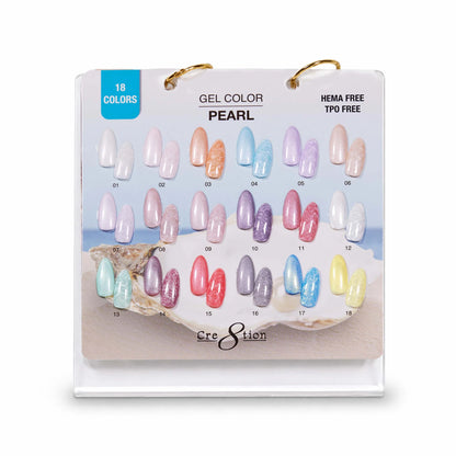 Cre8tion Pearl Collection Gel Colour