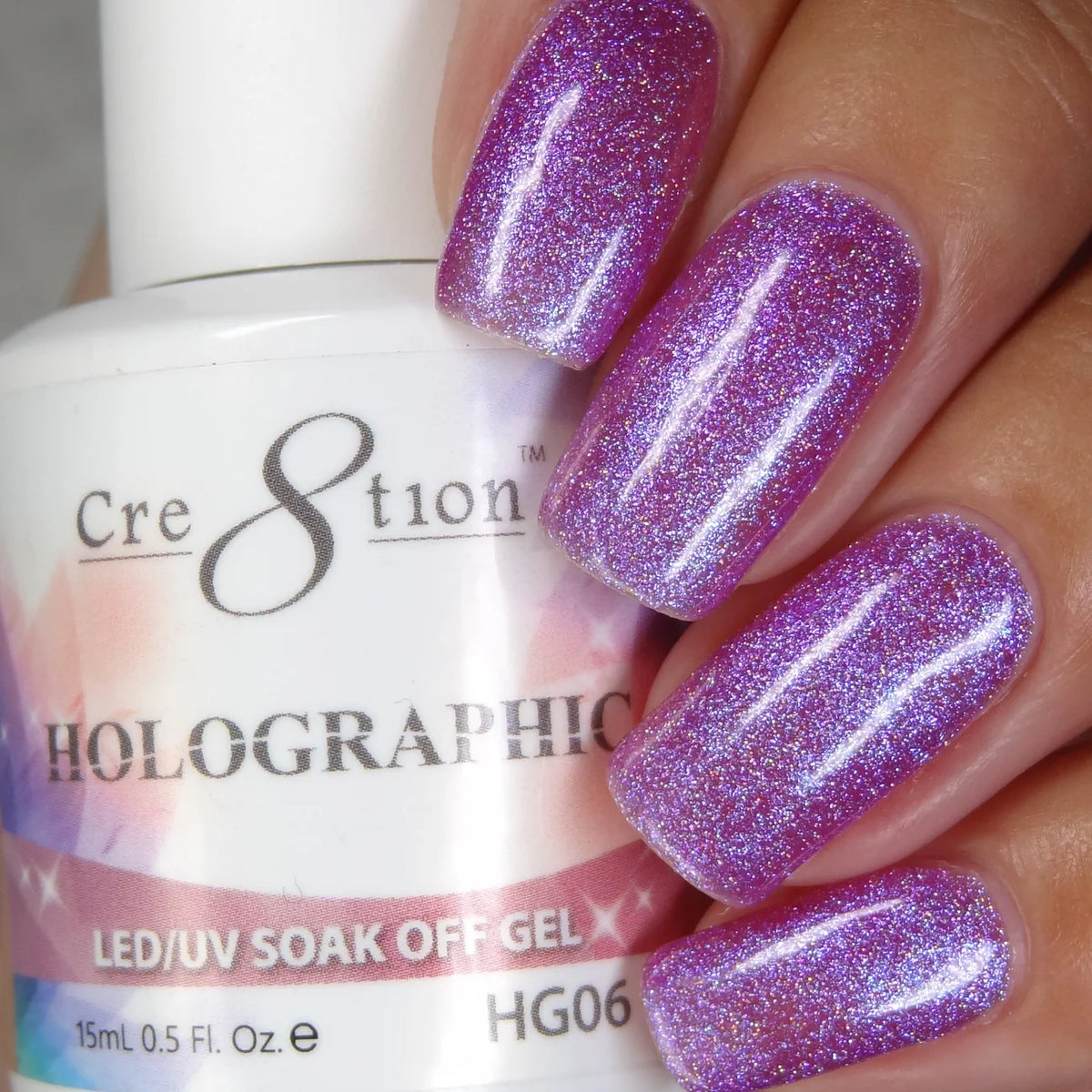 Cre8tion Holographic Gel Colours
