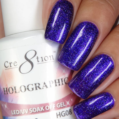 Cre8tion Holographic Gel Colours