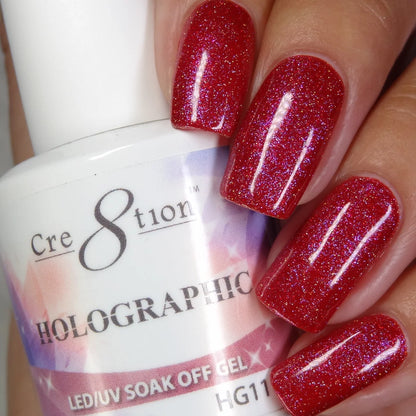 Cre8tion Holographic Gel Colours