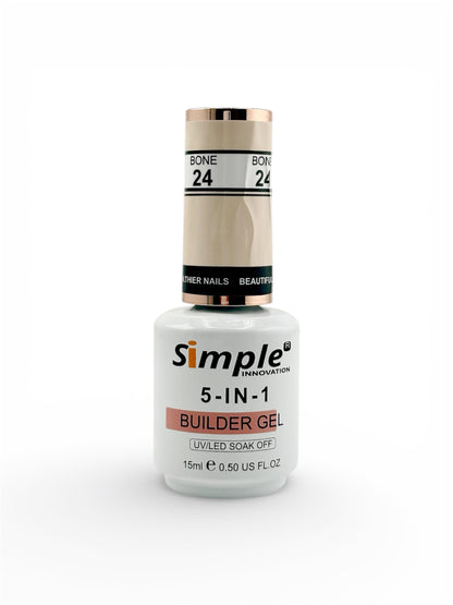 Simple Coloured Builder Gel 36 Colours
