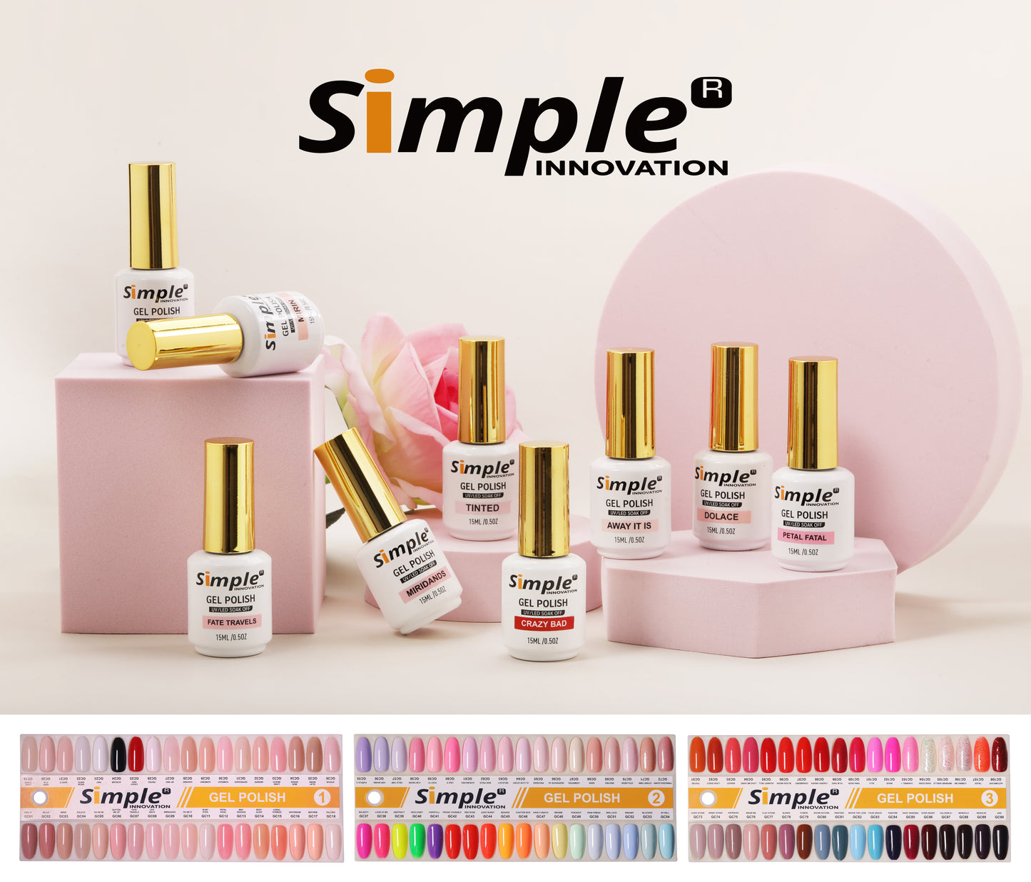 SIMPLE GEL COLOR 1-100