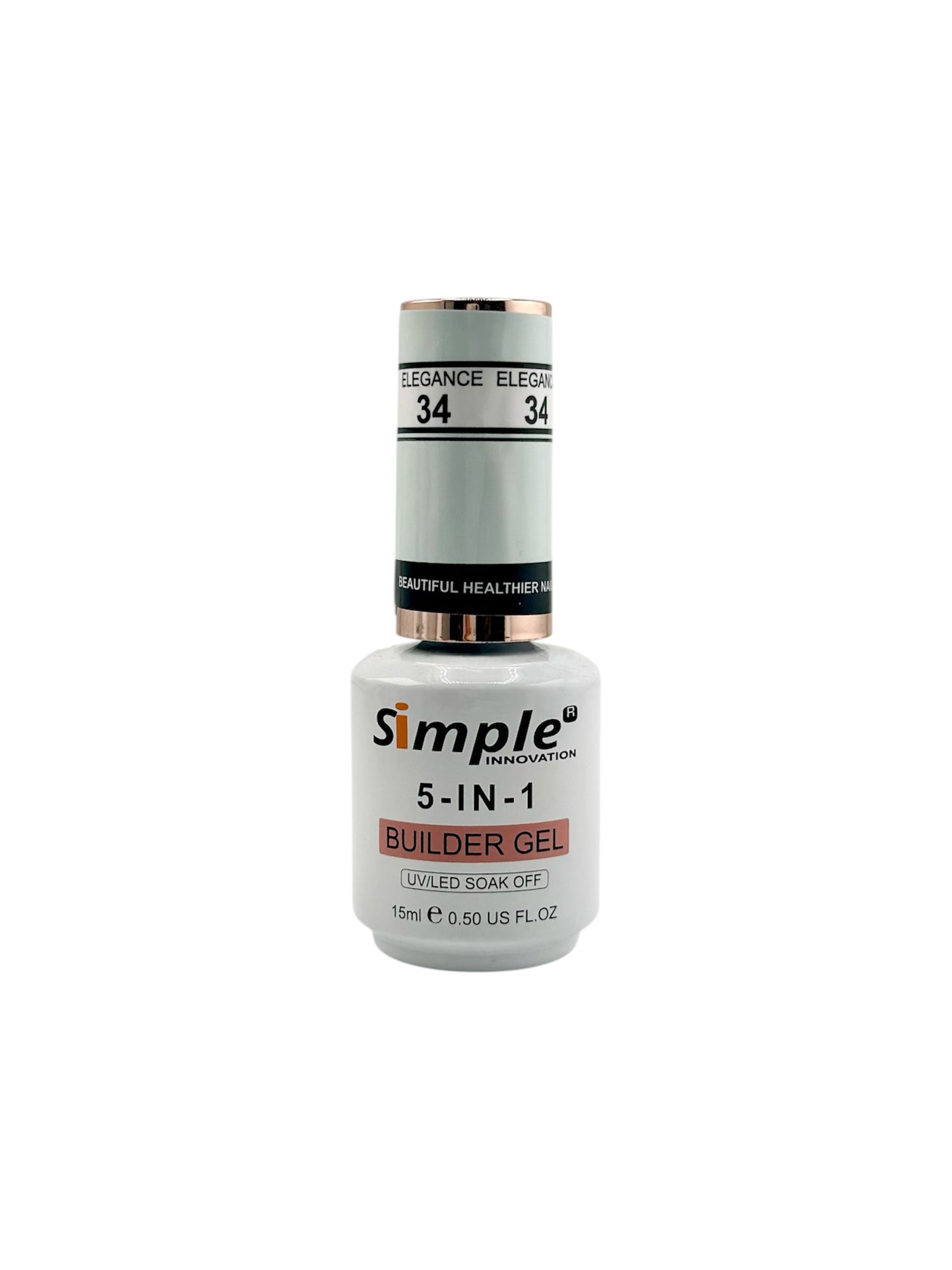 Simple Coloured Builder Gel 36 Colours