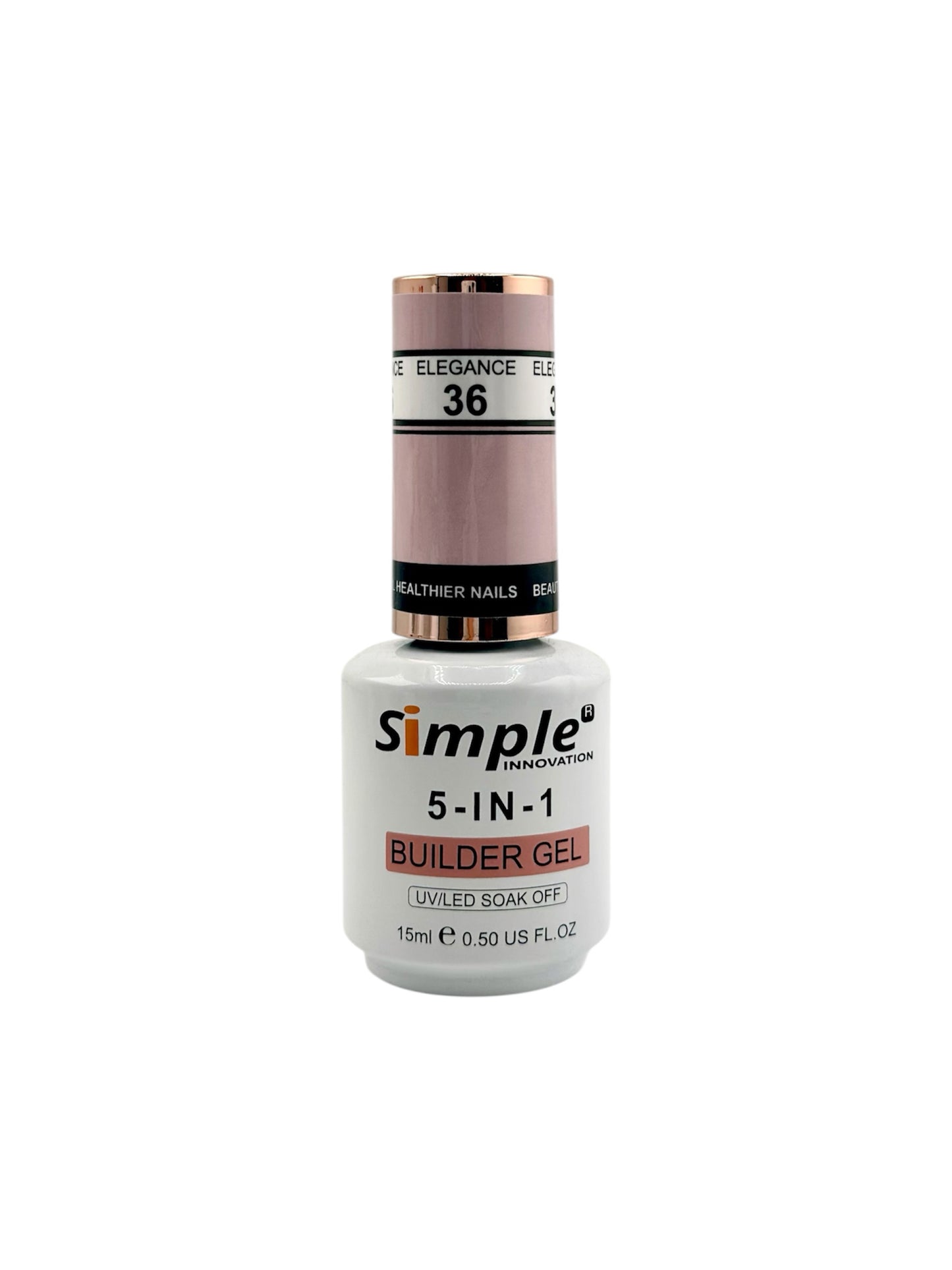 Simple Coloured Builder Gel 36 Colours