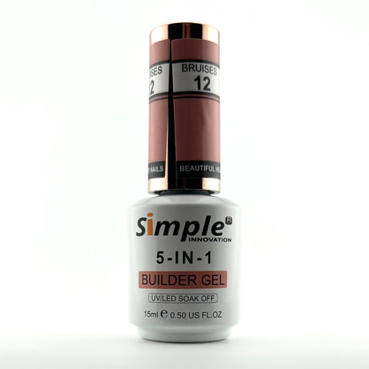 Simple Coloured Builder Gel 36 Colours
