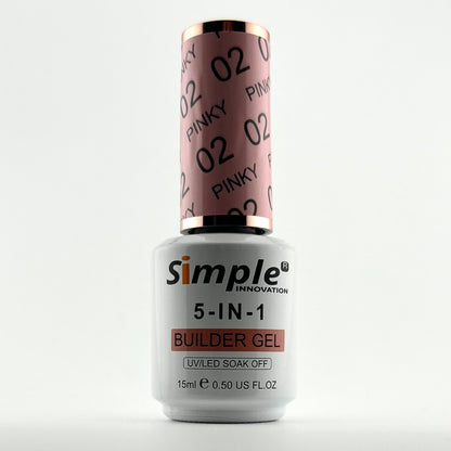Simple Coloured Builder Gel 36 Colours