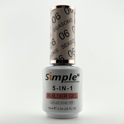 Simple Coloured Builder Gel 36 Colours
