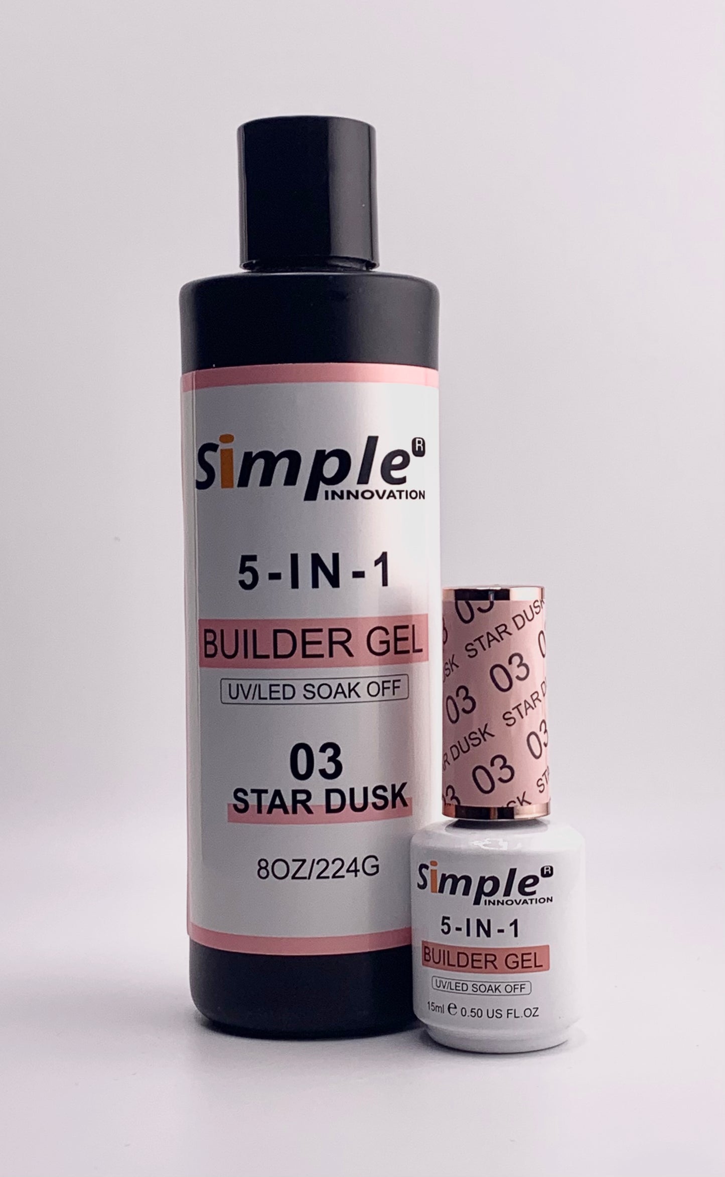 SIMPLE BUILDER GEL 8OZ REFILL