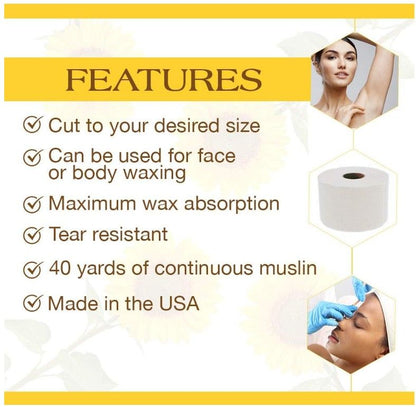 GIGI Muslin Expilating Roll