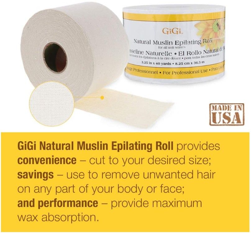 GIGI Muslin Expilating Roll