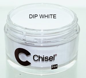 Chisel Nail Art DIP WHITE